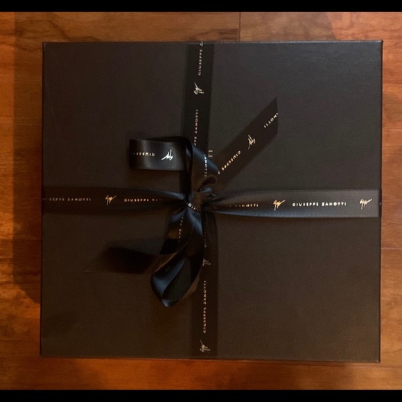 giuseppe zanotti🔹elec blue glitter platform heels - Picture 8 of 8